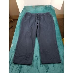 Lauren Ralph Lauren Dark Blue Ankle & Cropped Jeans